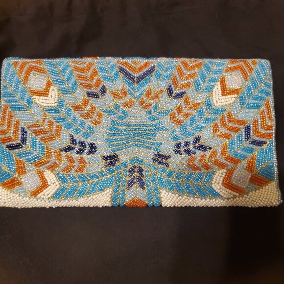 "The Nile" Clutch Art Deco by Erte exclusively for the Met Store by St. Xavier - Picture 7 of 11